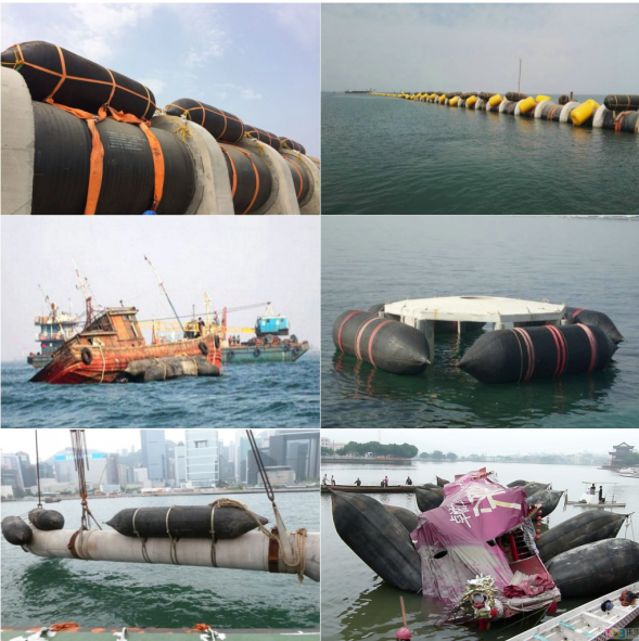 Αερόσακοι προώθησης σκαφών καλής απόδοσης για την ενίσχυση πλευστότητας υποβρύχιας εφαρμοσμένης μηχανικής