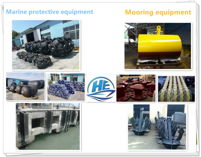 Ανθεκτικό σε λειτουργία πνευματικό θαλάσσιο κιγκλίδωμα/ISO 17357 κιγκλιδώματα 12 Yokohama