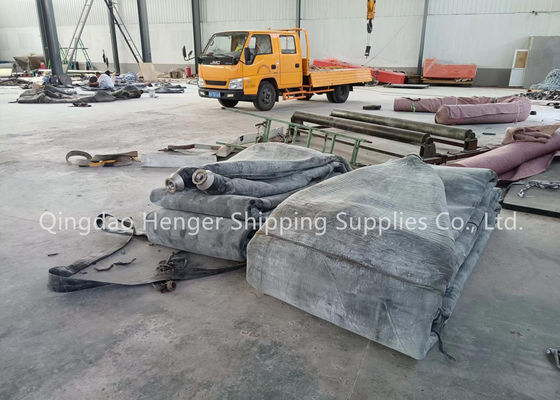 Ποιότητα Marine Rubber Airbag Pneumatic Rubber Fender with 0.8-3 M Diameter 4-25 M Length and Medium Pressure (4-5) εργοστάσιο