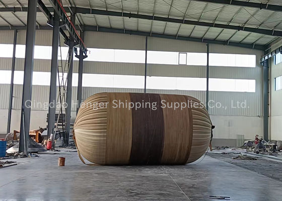 Ποιότητα ISO 17357 Certified Pneumatic Rubber Fender with Natural Rubber Cover and 50Kpa/80kpa Working Pressure εργοστάσιο