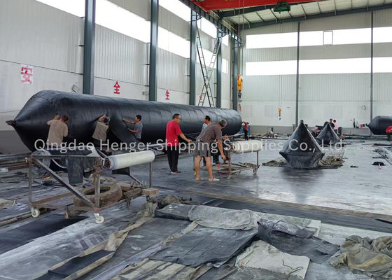 Ποιότητα Υψηλής ισχύος φουσκωτές ελαστικές αεροσακούλες ανύψωσης σκαφών με αντοχή στην πίεση εργοστάσιο
