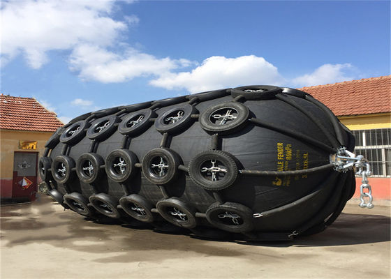 Ποιότητα STS Yokohama Type Black Pneumatic Marine Rubber Fender Iso 17357 εργοστάσιο