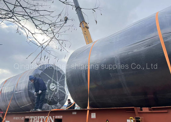 Ποιότητα Αφρός υψηλής πυκνότητας μέσα στο γεμισμένο αφρός κιγκλίδωμα ελαφριά 2.5*4.1m αναστολής αποβαθρών εργοστάσιο