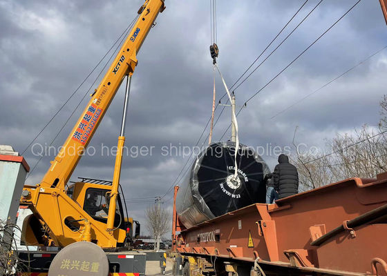 Ποιότητα Αφρός υψηλής πυκνότητας μέσα στο γεμισμένο αφρός κιγκλίδωμα ελαφριά 2.5*4.1m αναστολής αποβαθρών εργοστάσιο