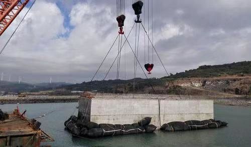 Ποιότητα Μαύρος θαλάσσιος λαστιχένιος αερόσακος για την προώθηση και τη διάσωση εργοστάσιο