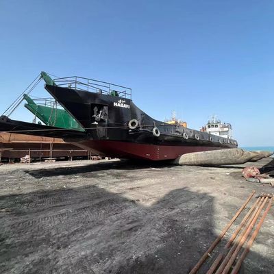 Ποιότητα Μαύρο χρώμα ελαστικό διάσωση θαλάσσιο αερόσακο με BV CCS Lr εργοστάσιο