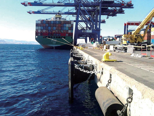 Ποιότητα Κώνων τύπων θαλάσσιο μαξιλάρι κιγκλιδωμάτων σκαφών λαστιχένιο, λαστιχένιο κιγκλίδωμα βαρκών κώνων εργοστάσιο