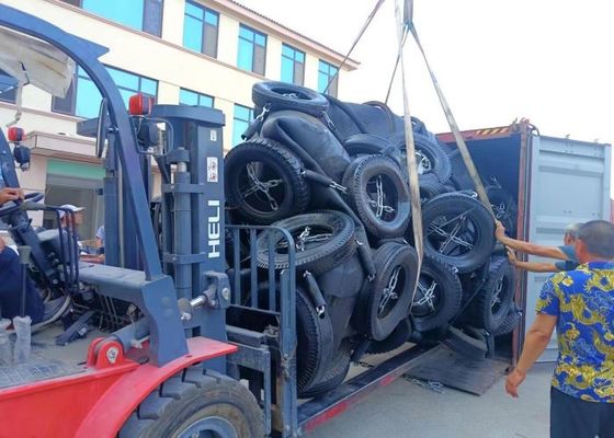 Ποιότητα Πνευματικό λαστιχένιο κιγκλίδωμα τύπων Yokohama σκαφών STS θαλάσσιο με τις ρόδες και την αλυσίδα εργοστάσιο