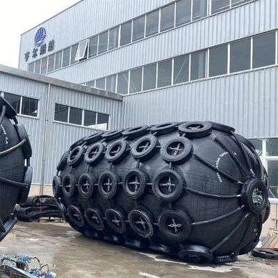 Ποιότητα ISO17357 Πιστοποιημένο BV CCS Πνευματικό ελαστικό φρένο με εσωτερική πίεση 50Kpa 80Kpa για την προστασία των θαλάσσιων πλωτών εργοστάσιο