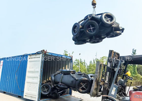 Ποιότητα Μαύρο Ναυτικό Πνευματικό Φέντερ από καουτσούκ ISO17357 Πιστοποιημένο 80Kpa εργοστάσιο