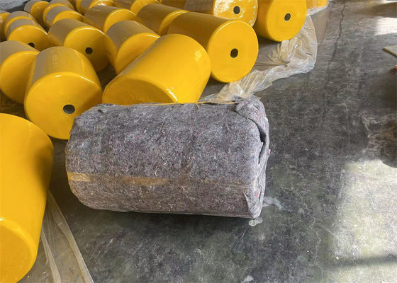 Ποιότητα 300x500mm Κίτρινο μη βυθιστέο αφρό γεμάτο φεντερ με αλυσίδα δικτύου εργοστάσιο