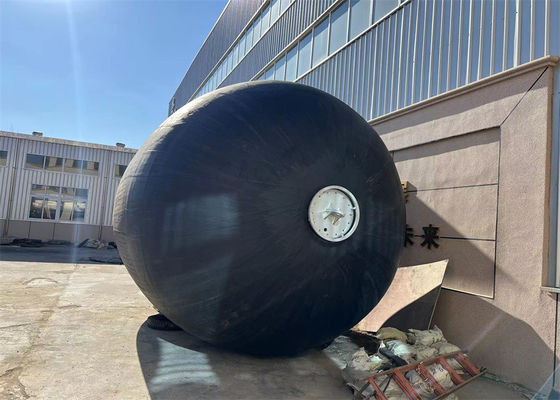 Ποιότητα Υψηλής πίεσης μαύρο καουτσούκ Marine Fender Εύκολη εγκατάσταση εργοστάσιο