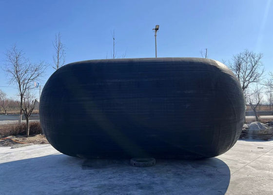 Ποιότητα Καουτσούκ Pneumatic Marine Fender Black Grey Προστασία κυλίνδρων για καταστάσεις πίεσης εργοστάσιο