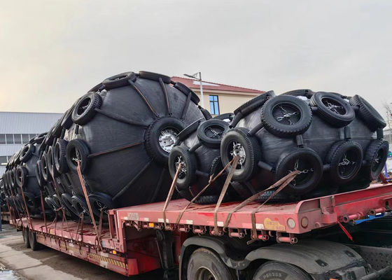 Ποιότητα Πλωτή Κατασκευή 2.0*3.5-2.5*4.0m ISO17357 Ship-to-Ship 50kpa/80kpa Πνευματικό Ελαστικό Προφυλακτήρα Yokohama εργοστάσιο