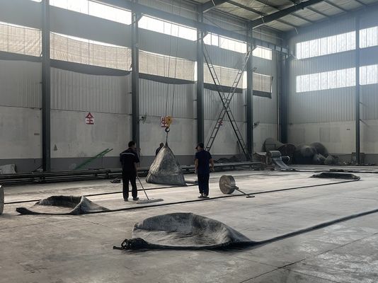 Ποιότητα Προσαρμοσμένο μέχρι 3 * 26m φυσικό ελαστικό θαλάσσιο αερόσακο με αποτελεσματικό μήκος 3-25m εργοστάσιο
