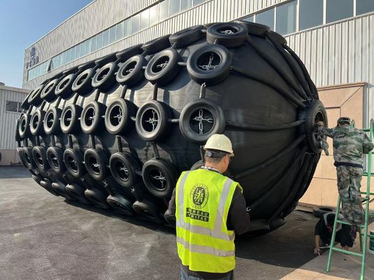 Ποιότητα Προσαρμοσμένα ελαστικά φτερούγα πίεσης 80Kpa για θαλάσσια έργα εργοστάσιο