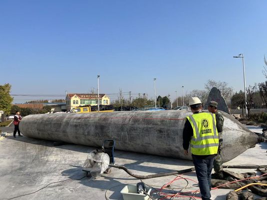 Ποιότητα High Pressure Inflatable Marine Airbags For Ship Launching Lifting Delivering Durable Inflatable Support Systems εργοστάσιο