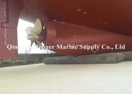 Ποιότητα HENGER Heavy Duty Marine Rubber Airbag με πολλαπλά στρώματα διαμέτρου 0,8-3 M και μήκους 4-25 M για την εκτόξευση πλοίων εργοστάσιο