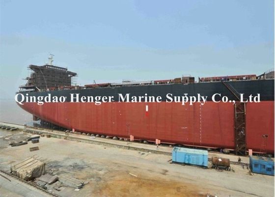 Ποιότητα HENGER Heavy Duty Marine Rubber Airbag με πολλαπλά στρώματα διαμέτρου 0,8-3 M και μήκους 4-25 M για την εκτόξευση πλοίων εργοστάσιο