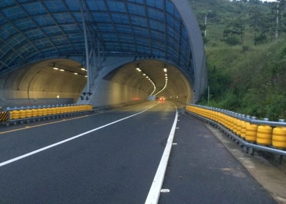 Ποιότητα Εμπόδιο οδικών κυλίνδρων ενεργειακής απορρόφησης, περιστρεφόμενο εμπόδιο ασφάλειας κυλίνδρων εργοστάσιο