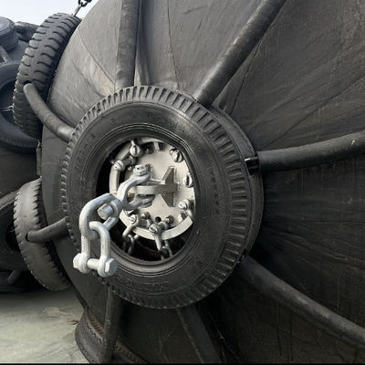 Ποιότητα ISO 17357 Certified Natural Rubber Pneumatic Fender with 50Kpa Working Pressure for Marine Safety εργοστάσιο