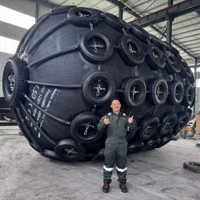 Ποιότητα 0.5*1m-4.8*12m Πνευματικό Ελαστικό Προφυλακτήρα για Ανοικτή Θάλασσα εργοστάσιο