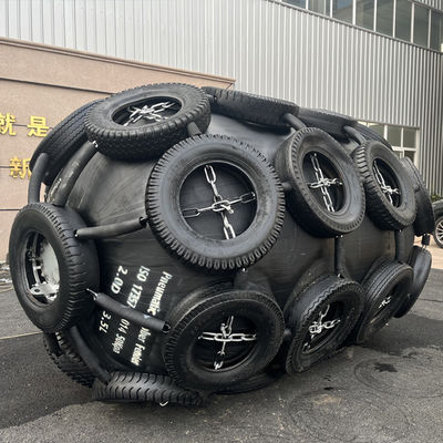 Ποιότητα ISO 17357 Certified Natural Rubber Pneumatic Fender with 50Kpa Working Pressure for Marine Safety εργοστάσιο