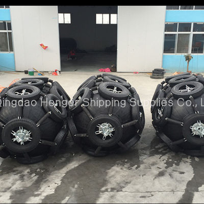 Ποιότητα Ιωκοχάμα Net-Type Floating Pneumatic Marine Rubber Fenders 50/80kpa Chain Tire Net Ship-to-Ship / Port ISO 17357 Όλα τα χρώματα εργοστάσιο