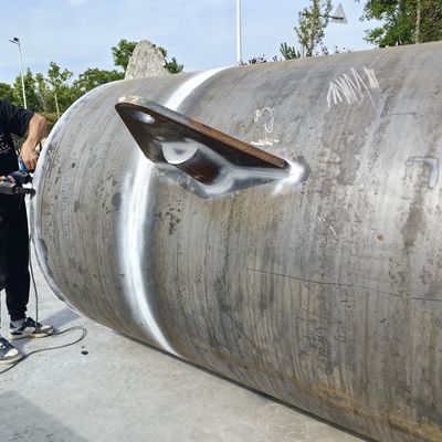 Ποιότητα Μεγάλης διαμέτρου πλωτή σημαδούρα χάλυβα για θαλάσσιες υπεράκτιες εφαρμογές εργοστάσιο