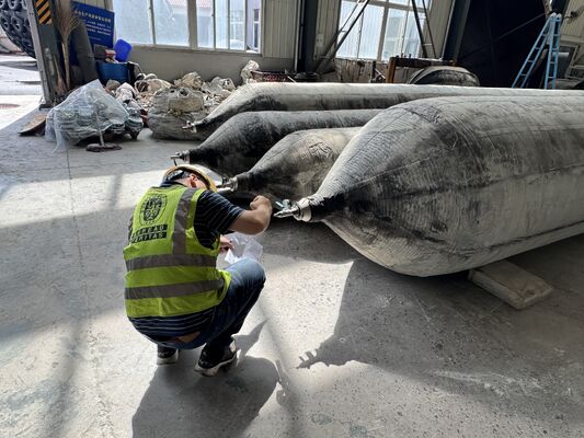 Ποιότητα Anti Corrosion Marine Rubber Airbag for Long Term Saltwater Service with 0.8-3 M Diameter εργοστάσιο