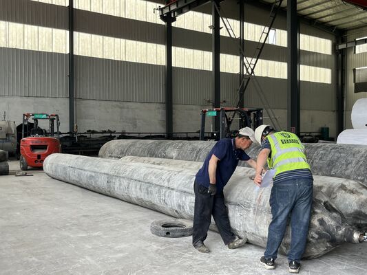 Ποιότητα Marine Rubber Airbag with Stainless Steel Mounting Hardware for Corrosion Free Installation and 0.8-3 M Diameter εργοστάσιο