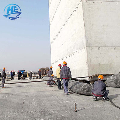 Ποιότητα Dia 0.5m4.5m θαλάσσιος αερόσακος διάσωσης για την προώθηση του αερόσακου ξηρών αποβαθρών σκαφών εργοστάσιο