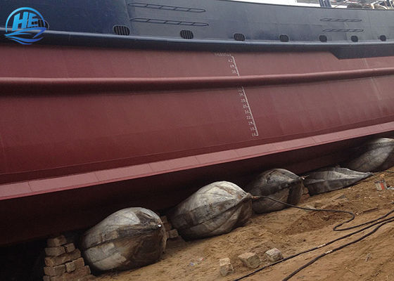 Ποιότητα Dia 0.5m4.5m θαλάσσιος αερόσακος διάσωσης για την προώθηση του αερόσακου ξηρών αποβαθρών σκαφών εργοστάσιο