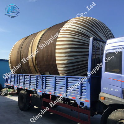 Ποιότητα 50KPa/80Kpa ISO 17357 θαλάσσια λαστιχένια κιγκλιδώματα σημαντήρων σκαφών Yokohama κιγκλιδωμάτων εργοστάσιο