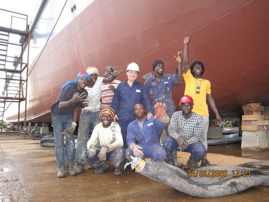 Ποιότητα Inflatable Air Bags For Shipping Heavy Duty Air Bags With ISO 17357-2014 Certification εργοστάσιο