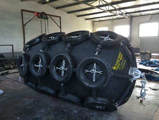 Ποιότητα 50kpa 2.0D*3.5L θαλάσσιο φυσικό λάστιχο κιγκλιδωμάτων yokohama πνευματικό εργοστάσιο