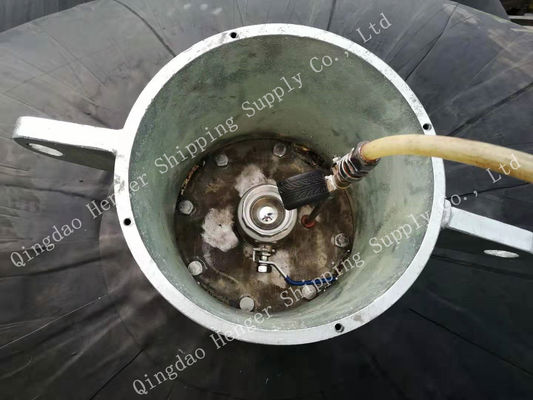 Ποιότητα STD STS πνευματικά επιπλέοντα υποβρύχια κιγκλιδώματα προφυλακτήρων αποβαθρών κιγκλιδωμάτων θαλάσσια εργοστάσιο