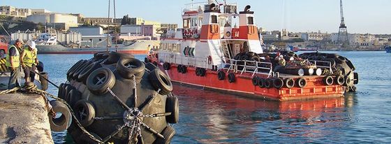 Ποιότητα Το πιστοποιημένο πνευματικό θαλάσσιο λαστιχένιο σκάφος Yokohama κιγκλιδωμάτων του BV - - στέλνει το κιγκλίδωμα αλιευτικών σκαφών εργοστάσιο