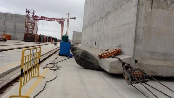 Ποιότητα ISO14409 θαλάσσια διάσωσης διογκώσιμη θαλάσσια κίνηση ανύψωσης αερόσακων βαριά εργοστάσιο