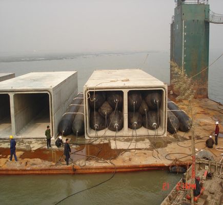 Ποιότητα Διογκώσιμος θαλάσσιος λαστιχένιος αερόσακος αερόσακων προώθησης σκαφών χαμηλής πίεσης εργοστάσιο