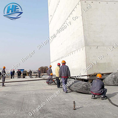 Ποιότητα D15*L20m οι θαλάσσιες λαστιχένιες βάρκες αερόσακων στέλνουν το λαστιχένιο αερόσακο εργοστάσιο