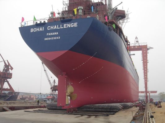 Ποιότητα θαλάσσιοι λαστιχένιοι αερόσακοι 1.5*20m για τη βάρκα 0.05MPa-0.17MPa εργοστάσιο