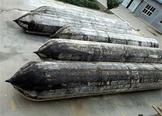 Ποιότητα Ship Rubber Marine Salvage Lift Bags With Marine Rubber Airbag Bursting Pressure 0.1-0.2Mpa εργοστάσιο