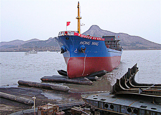 Ποιότητα ISO 14409 Certified Pneumatic Rubber Fender - Natural Rubber Marine Airbag with 80kpa Working Pressure εργοστάσιο
