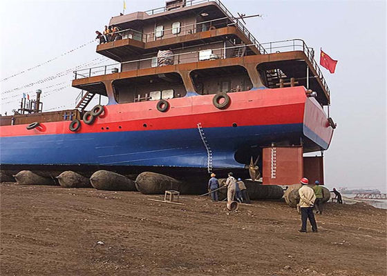 Ποιότητα ISO 14409:2011 Πιστοποιημένος αερόσακος εκτόξευσης πλοίων με διάρκεια ζωής 6-10 ετών και εύρος διαμέτρου 0,8 έως 3,0 m για θαλάσσιες εφαρμογές εργοστάσιο