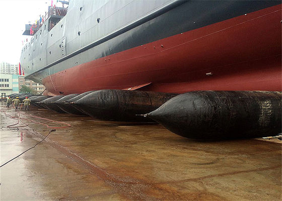 Ποιότητα Heavy-Duty Marine Rubber Airbag with 4-12 Layers, 0.8-3 M Diameter and Repair Kit for Ship Launching εργοστάσιο