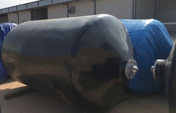 Ποιότητα Positive Buoyancy Foam Filled Fender with Customized Size and High-Density Foam Core for Marine Dock Protection εργοστάσιο