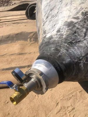 Ποιότητα Μαύρος θαλάσσιος λαστιχένιος αερόσακος για την προώθηση και τη διάσωση εργοστάσιο