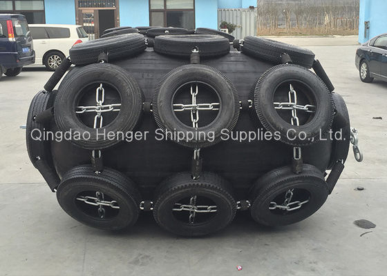 Ποιότητα ISO17357 Compliant Pneumatic Rubber Fender with Customized 0.3-4.8 M Size and 50kpa & 80kpa Pressure for Marine Applications εργοστάσιο