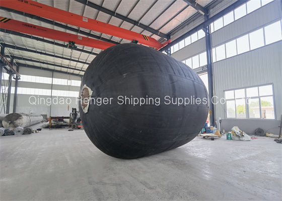 Ποιότητα ISO 17357 Compliant Natural Rubber Pneumatic Rubber Fender with 50Kpa/80kpa Working Pressure for Marine Protection εργοστάσιο